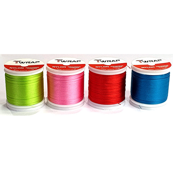 MNFT 7Pcs 50m/ Spool Metallic Guide Wrapping Lines DIY Fishing Line Thread  Strong Nylon for Rod Building 7 Colors Rod Building Wrapping Thread (Solid  Color, 50)
